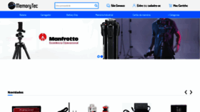 What Memorytec.com.br website looked like in 2023 (This year)