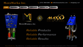 What Maxxmarka.com website looked like in 2023 (This year)