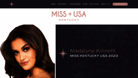 What Misskentuckyusa.com website looked like in 2023 (This year)