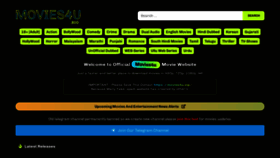 What Movies4u.vip website looked like in 2023 (This year)