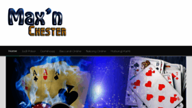 What Maxnchester.com website looked like in 2023 (This year)