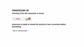 What Moonscan.io website looked like in 2023 (This year)