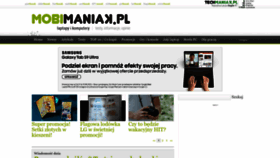 What Mobimaniak.pl website looked like in 2023 (This year)
