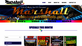 What Marshallpublishinginc.com website looked like in 2023 (This year)