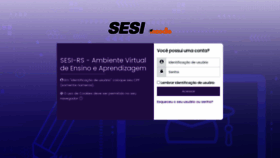 What Moodle.sesirs.org.br website looked like in 2023 (This year)