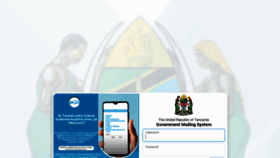 What Mail.judiciary.go.tz website looked like in 2023 (This year)
