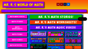 What Mathstory.com website looked like in 2023 (This year)