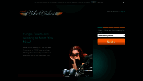 What Meetbikerbabes.com website looked like in 2023 (This year)
