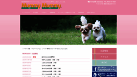 What Mummy-mummy.jp website looked like in 2023 (This year)
