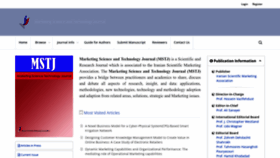 What Mstj.net website looked like in 2023 (This year)