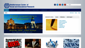 What Mcser.org website looked like in 2023 (This year)