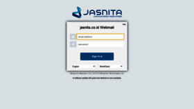 What Mail.jasnita.co.id website looked like in 2023 (This year)