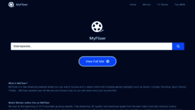 What Myflixer.lol website looked like in 2023 (This year)