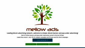 What Mellowads.com website looked like in 2023 (This year)