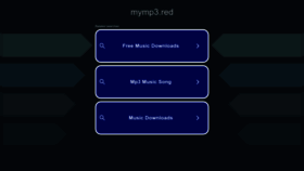 What Mymp3.red website looked like in 2023 (This year)