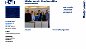 What Mieterverein-ulm.de website looked like in 2023 (This year)