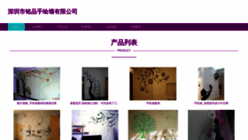 What Mingpinshijien.com website looked like in 2023 (This year)