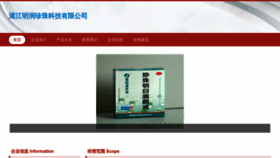 What Mingrunzhenzhu.com website looked like in 2023 (This year)