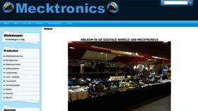 What Mecktronics.nl website looked like in 2023 (This year)