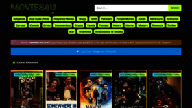 What Movies4u.la website looked like in 2023 (This year)
