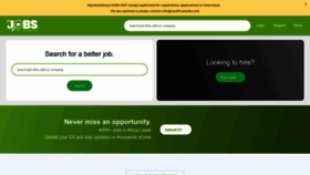 What Myjobsinkenya.com website looked like in 2023 (This year)