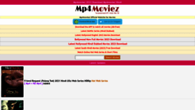 What Mp4moviez.study website looked like in 2023 (This year)