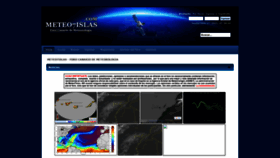 What Meteo7islas.com website looked like in 2023 (This year)