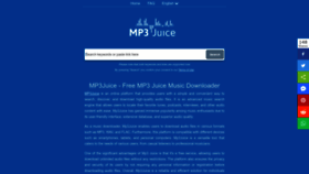 What Mp3juice.icu website looked like in 2023 (This year)