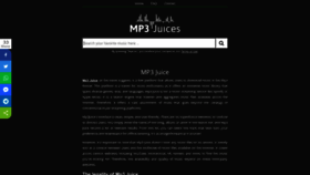 What Mp3juice.com.co website looked like in 2023 (This year)