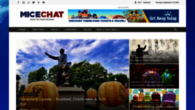What Micechat.com website looked like in 2023 (This year)