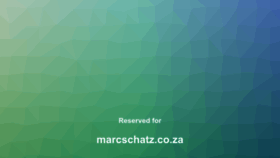 What Marcschatz.co.za website looked like in 2023 (This year)