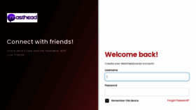 What Masthead.social website looked like in 2023 (This year)