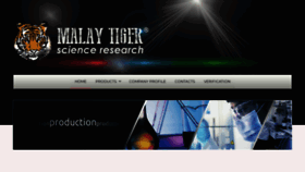 What Malaytiger.com website looked like in 2023 (This year)