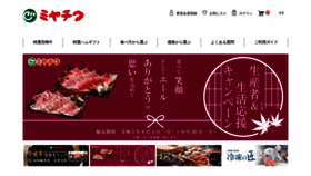 What Miyachiku.com website looked like in 2023 (This year)