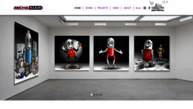 What Michaklein.com website looked like in 2023 (1 year ago)