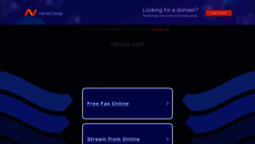 What Mt-sta.com website looked like in 2023 (This year)