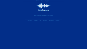 What Mp3juice.limo website looked like in 2023 (This year)