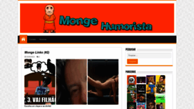What Mongehumorista.com website looked like in 2023 (This year)
