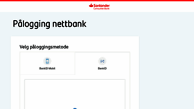 What Minnettbank.santanderconsumer.no website looked like in 2023 (This year)