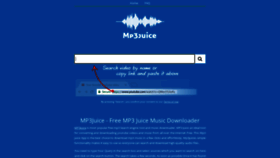 What Mp3-juice.link website looked like in 2023 (This year)