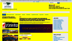 What Minimultiturf.com website looked like in 2023 (This year)