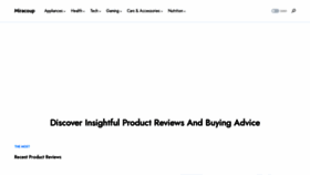 What Miracoup.com website looked like in 2023 (1 year ago)