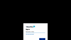 What Myworkspace.troweprice.com website looked like in 2023 (This year)