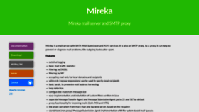 What Mireka.org website looked like in 2023 (2 years ago)