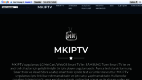 What Mkiptv.ovh website looked like in 2023 (This year)