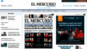 What Mercurioantofagasta.cl website looked like in 2023 (This year)