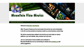 What Mountainviewmovies.com website looked like in 2023 (This year)