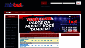 What Mixbetvip.com.br website looked like in 2023 (This year)