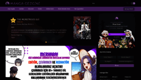 What Mangagezgini.com website looked like in 2023 (This year)