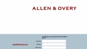 What Myallenovery.net website looked like in 2023 (This year)